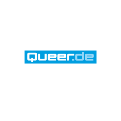 Needs translation: Logo Website queer.de