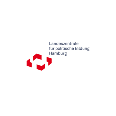 Needs translation: Logo Landeszentrale für politische Bildung Hamburg