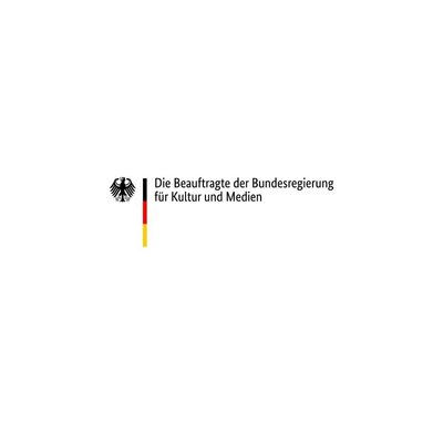 Needs translation: Logo der Beauftragten der Bundesregierung für Kultur und Medien