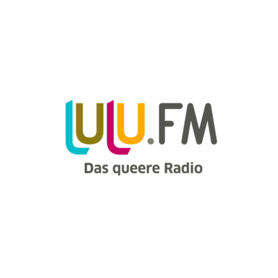 Needs translation: Logo queerer Radiosender lulu.fm